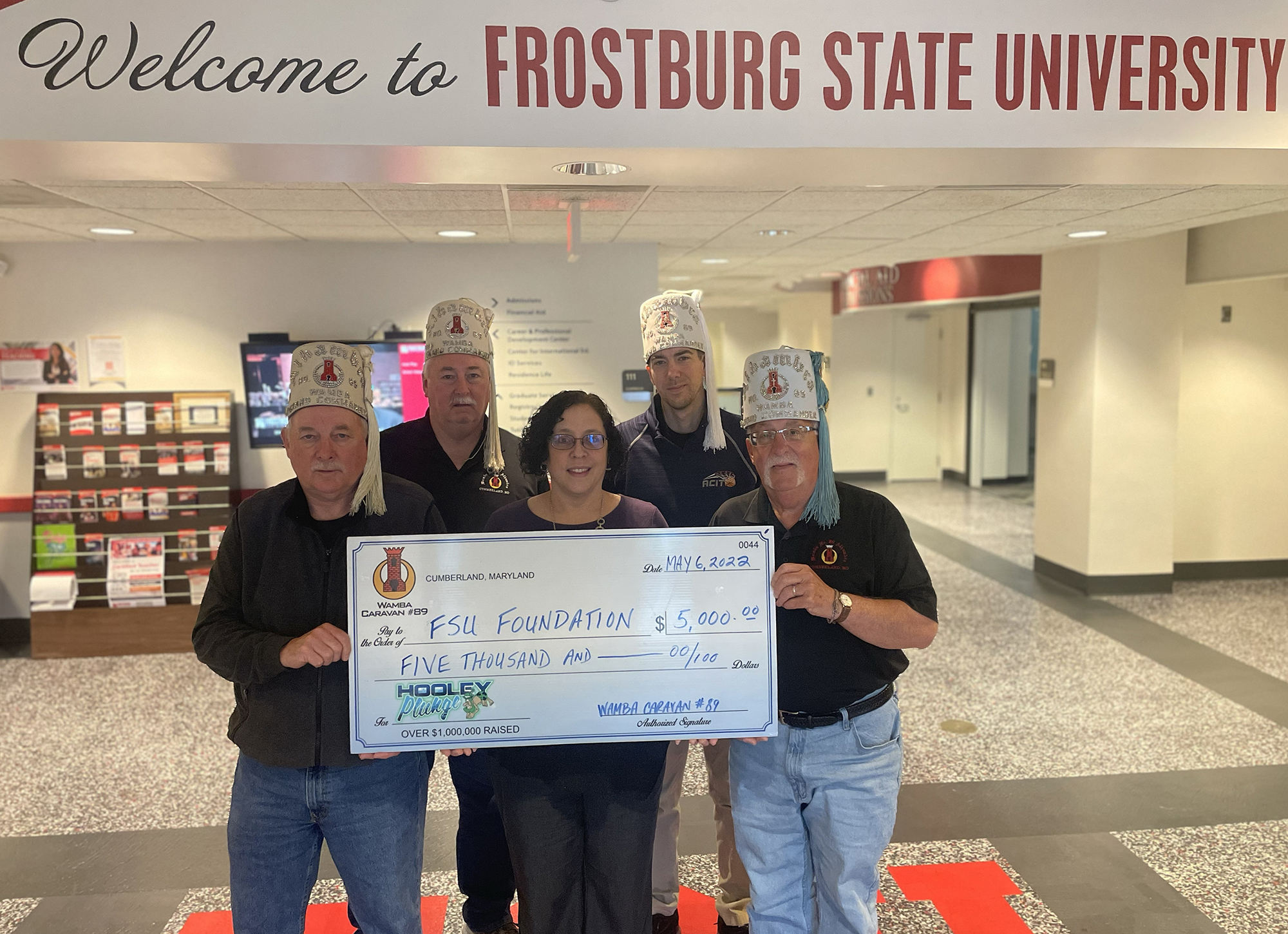 Hooley Plunge Donation